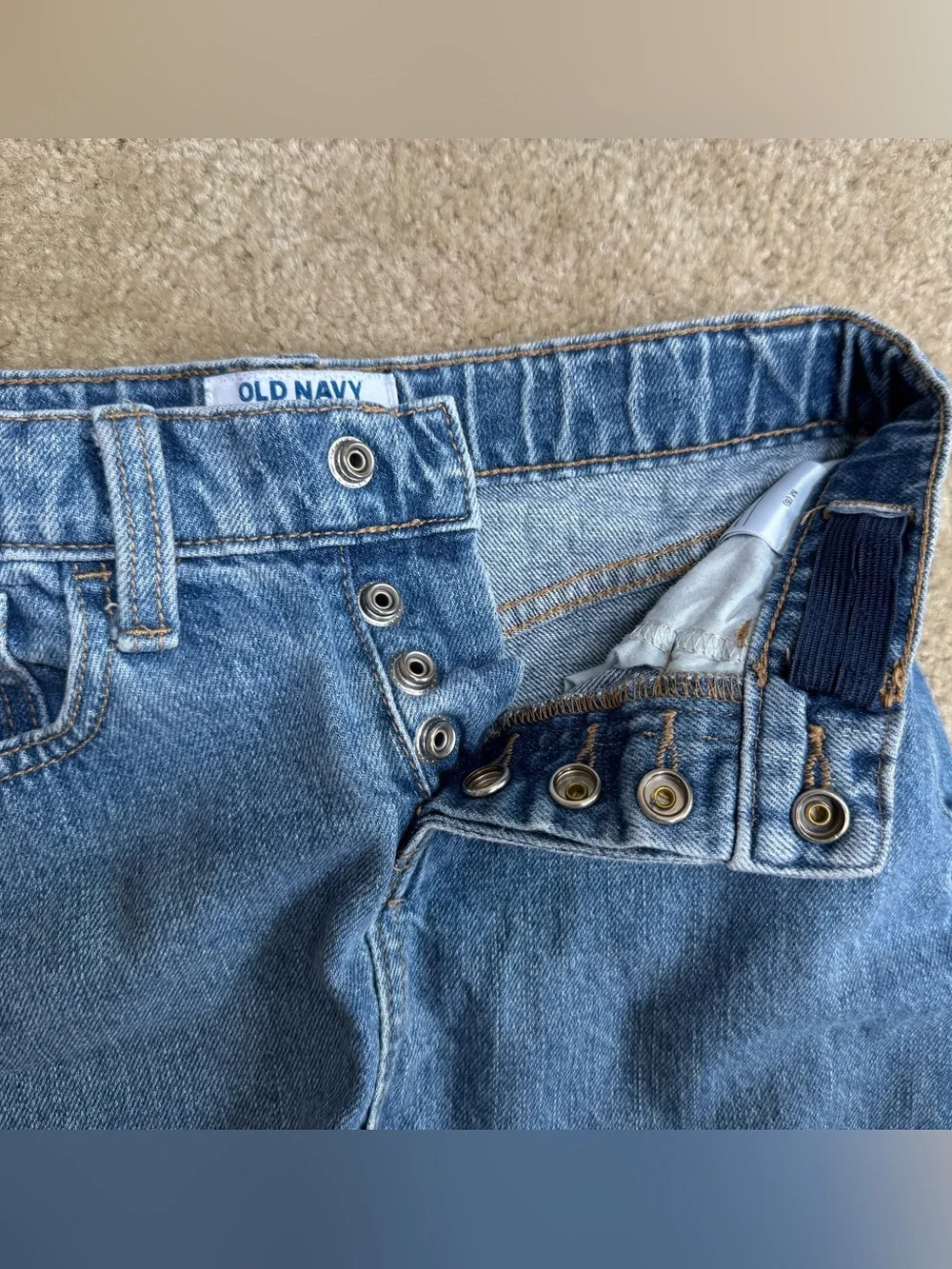Old Navy Girls' Sz 8 Blue Denim Skirt